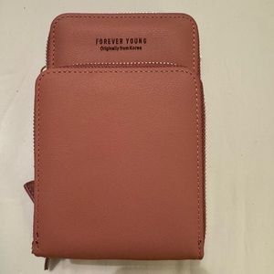 Pink (Mauve) Crossbody Purse